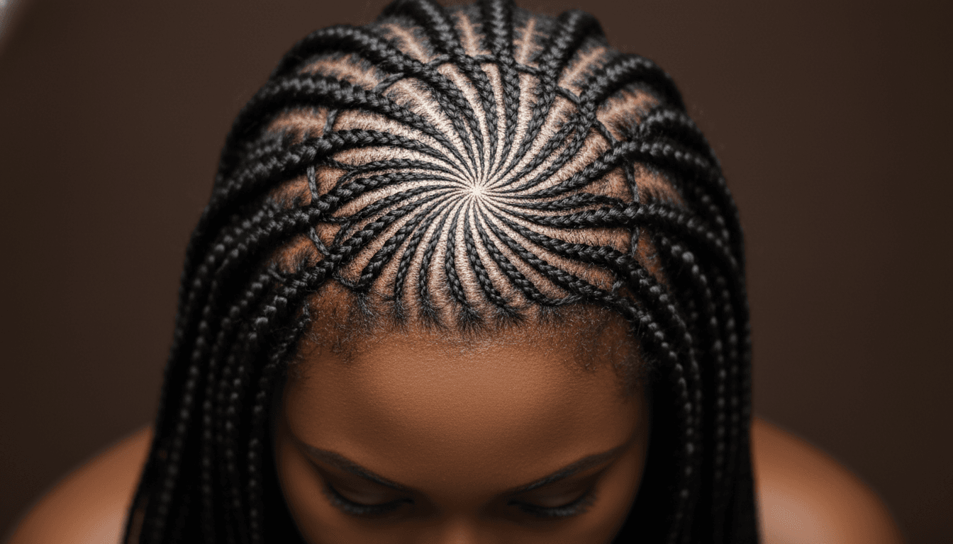 Nattes américaine, nattes collé